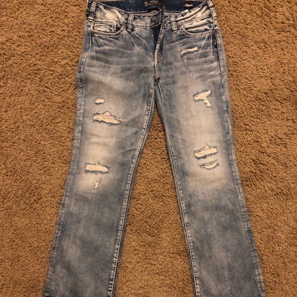 Silver Jeans Suki Mid Slim Boot